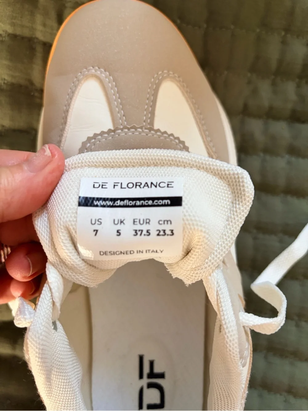 De Florence  White Casual Sneakers - Lightweight Comfort